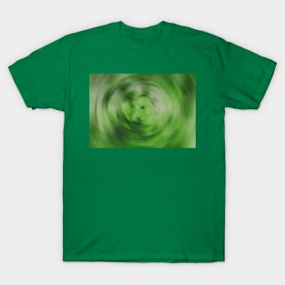 Green Circular Blur T-Shirt